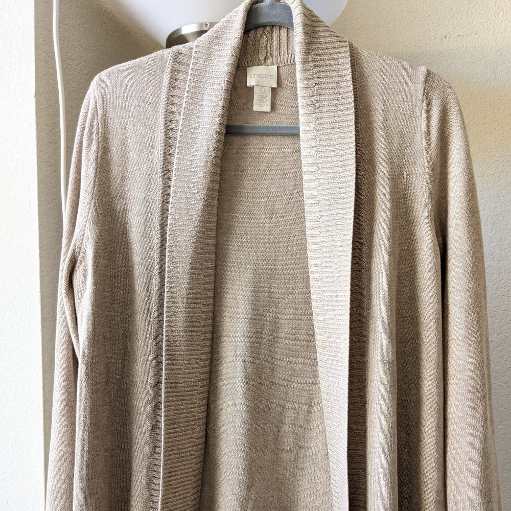 Tan Chico's Sweater, Size 0